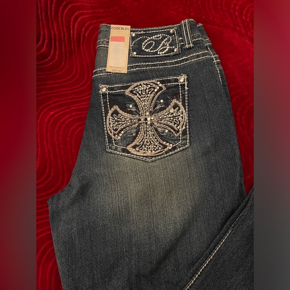 Code Blue Jeans Size 8 Length 32 NWT - Picture 2 of 10